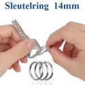 Sleutelring-14mm-Metaal
